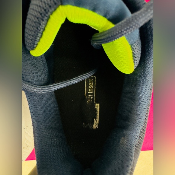 New Balance Men's Composite Toe Logic Industrial Boot, Navy/Lime EH, 8 Mild Use - Picture 12 of 13